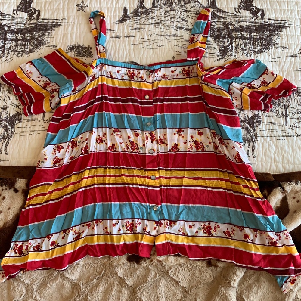 Cruel Girl floral top